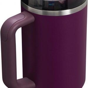 Stanley Quencher H2.0 Tumbler with Handle and Straw 30 oz | Flowstate 3-Position Lid | Cup Holder Compatible for Travel | Insulated Stainless Steel Cup | BPA-Free | Cherry Blossom