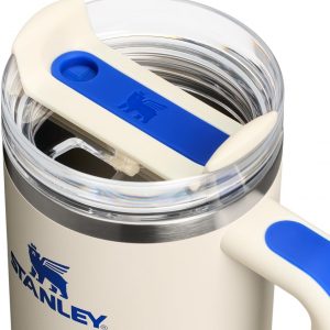 Stanley Quencher H2.0 Tumbler with Handle and Straw 30 oz | Flowstate 3-Position Lid | Cup Holder Compatible for Travel | Insulated Stainless Steel Cup | BPA-Free | Cherry Blossom