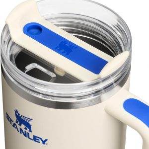 Stanley Quencher H2.0 Tumbler with Handle and Straw 30 oz | Flowstate 3-Position Lid | Cup Holder Compatible for Travel | Insulated Stainless Steel Cup | BPA-Free | Cherry Blossom