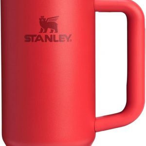 Stanley Quencher H2.0 Tumbler with Handle and Straw 30 oz | Flowstate 3-Position Lid | Cup Holder Compatible for Travel | Insulated Stainless Steel Cup | BPA-Free | Cherry Blossom