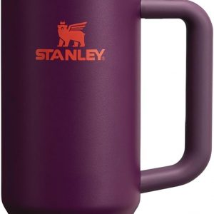 Stanley Quencher H2.0 Tumbler with Handle and Straw 30 oz | Flowstate 3-Position Lid | Cup Holder Compatible for Travel | Insulated Stainless Steel Cup | BPA-Free | Cherry Blossom