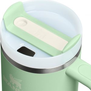 Stanley Quencher H2.0 Tumbler with Handle and Straw 30 oz | Flowstate 3-Position Lid | Cup Holder Compatible for Travel | Insulated Stainless Steel Cup | BPA-Free | Cherry Blossom