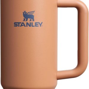 Stanley Quencher H2.0 Tumbler with Handle and Straw 30 oz | Flowstate 3-Position Lid | Cup Holder Compatible for Travel | Insulated Stainless Steel Cup | BPA-Free | Cherry Blossom