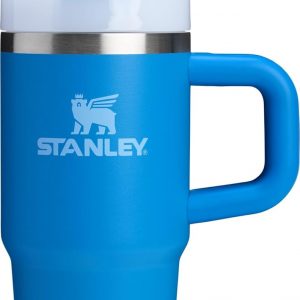 Stanley Quencher H2.0 Tumbler with Handle and Straw 30 oz | Flowstate 3-Position Lid | Cup Holder Compatible for Travel | Insulated Stainless Steel Cup | BPA-Free | Cherry Blossom