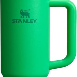 Stanley Quencher H2.0 Tumbler with Handle and Straw 30 oz | Flowstate 3-Position Lid | Cup Holder Compatible for Travel | Insulated Stainless Steel Cup | BPA-Free | Cherry Blossom
