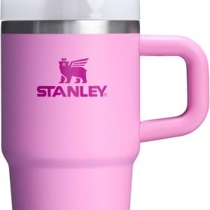 Stanley Quencher H2.0 Tumbler with Handle and Straw 30 oz | Flowstate 3-Position Lid | Cup Holder Compatible for Travel | Insulated Stainless Steel Cup | BPA-Free | Cherry Blossom