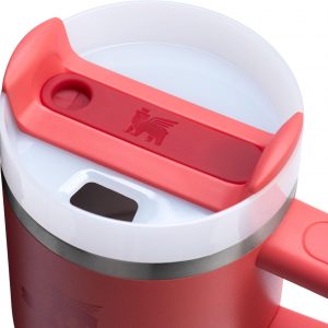 Stanley Quencher H2.0 Tumbler with Handle and Straw 30 oz | Flowstate 3-Position Lid | Cup Holder Compatible for Travel | Insulated Stainless Steel Cup | BPA-Free | Cherry Blossom