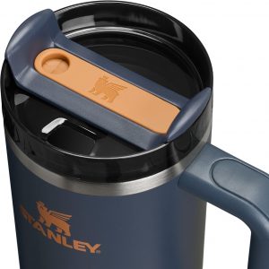 Stanley Quencher H2.0 Tumbler with Handle and Straw 30 oz | Flowstate 3-Position Lid | Cup Holder Compatible for Travel | Insulated Stainless Steel Cup | BPA-Free | Cherry Blossom