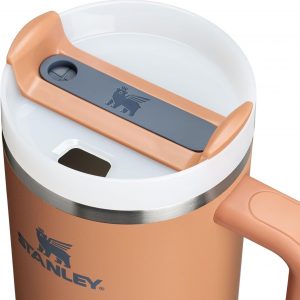 Stanley Quencher H2.0 Tumbler with Handle and Straw 30 oz | Flowstate 3-Position Lid | Cup Holder Compatible for Travel | Insulated Stainless Steel Cup | BPA-Free | Cherry Blossom