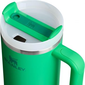 Stanley Quencher H2.0 Tumbler with Handle and Straw 30 oz | Flowstate 3-Position Lid | Cup Holder Compatible for Travel | Insulated Stainless Steel Cup | BPA-Free | Cherry Blossom
