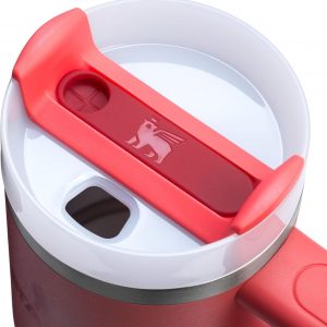 Stanley Quencher H2.0 Tumbler with Handle and Straw 30 oz | Flowstate 3-Position Lid | Cup Holder Compatible for Travel | Insulated Stainless Steel Cup | BPA-Free | Cherry Blossom