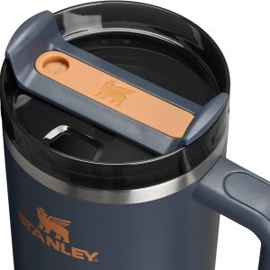 Stanley Quencher H2.0 Tumbler with Handle and Straw 30 oz | Flowstate 3-Position Lid | Cup Holder Compatible for Travel | Insulated Stainless Steel Cup | BPA-Free | Cherry Blossom
