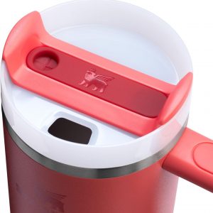 Stanley Quencher H2.0 Tumbler with Handle and Straw 30 oz | Flowstate 3-Position Lid | Cup Holder Compatible for Travel | Insulated Stainless Steel Cup | BPA-Free | Cherry Blossom