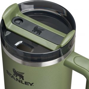 Stanley Quencher H2.0 Tumbler with Handle and Straw 30 oz | Flowstate 3-Position Lid | Cup Holder Compatible for Travel | Insulated Stainless Steel Cup | BPA-Free | Cherry Blossom
