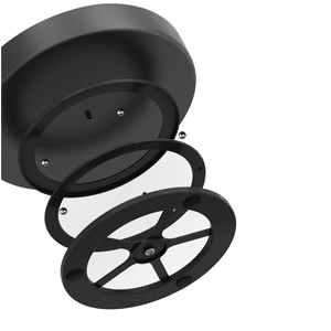 JOUING Plateau Tournant Epices Rangement Epices Cuisine 2 Etages étagère à épices Rotatif Métal Lazy Susan Organisateur pour ArmoireBlanc
