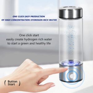 Générateur d&apos;eau d&apos;hydrogène Portable 450ml, Mode 3 Minutes, tasse d&apos;eau d&apos;hydrogène à haute Concentration, chargement USB