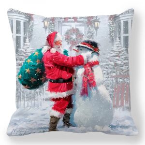 Taie d&apos;oreiller de noël pour nouvel an 2025, 30x50cm,40x40cm,45x45cm, housse de coussin, décoration de noël pour la maison