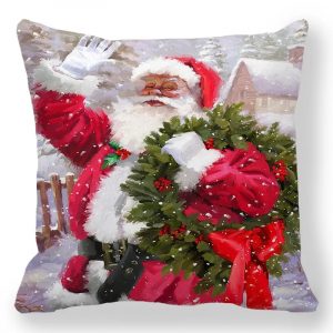 Taie d&apos;oreiller de noël pour nouvel an 2025, 30x50cm,40x40cm,45x45cm, housse de coussin, décoration de noël pour la maison