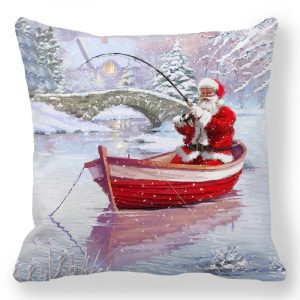 Taie d&apos;oreiller de noël pour nouvel an 2025, 30x50cm,40x40cm,45x45cm, housse de coussin, décoration de noël pour la maison