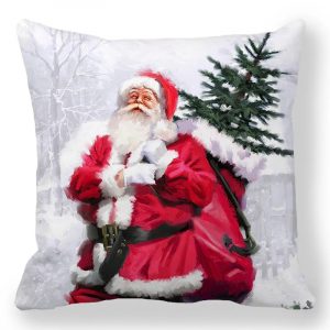 Taie d&apos;oreiller de noël pour nouvel an 2025, 30x50cm,40x40cm,45x45cm, housse de coussin, décoration de noël pour la maison