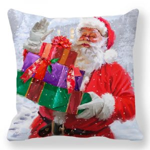 Taie d&apos;oreiller de noël pour nouvel an 2025, 30x50cm,40x40cm,45x45cm, housse de coussin, décoration de noël pour la maison