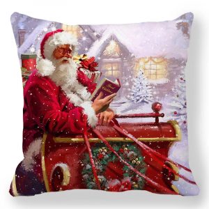 Taie d&apos;oreiller de noël pour nouvel an 2025, 30x50cm,40x40cm,45x45cm, housse de coussin, décoration de noël pour la maison