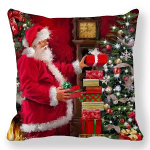 Taie d&apos;oreiller de noël pour nouvel an 2025, 30x50cm,40x40cm,45x45cm, housse de coussin, décoration de noël pour la maison