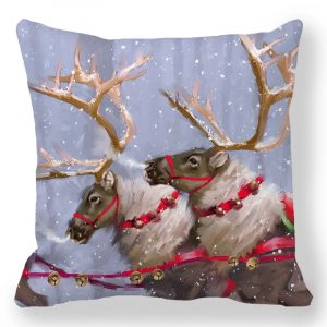Taie d&apos;oreiller de noël pour nouvel an 2025, 30x50cm,40x40cm,45x45cm, housse de coussin, décoration de noël pour la maison