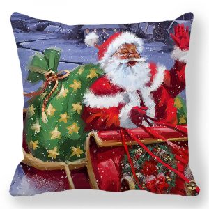 Taie d&apos;oreiller de noël pour nouvel an 2025, 30x50cm,40x40cm,45x45cm, housse de coussin, décoration de noël pour la maison
