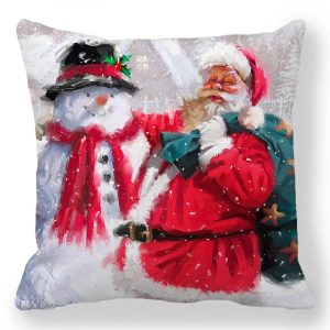 Taie d&apos;oreiller de noël pour nouvel an 2025, 30x50cm,40x40cm,45x45cm, housse de coussin, décoration de noël pour la maison