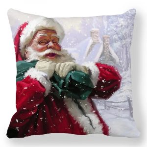 Taie d&apos;oreiller de noël pour nouvel an 2025, 30x50cm,40x40cm,45x45cm, housse de coussin, décoration de noël pour la maison