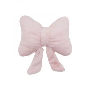 Oreiller de canapé avec ruban à nœud rose, imitation fourrure de lapin, coussin de siège de voiture confortable, style ins, coussin de dos simple assorti avec tout