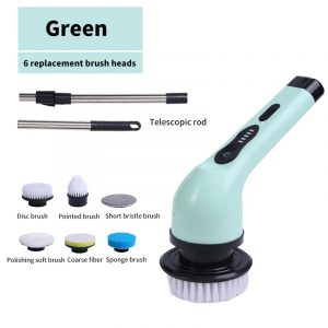 Brosse de nettoyage électrique 9 en 1, épurateur de nettoyage à rotation électrique, outils de nettoyage électriques, Gadgets de nettoyage pour salon, cuisine et salle de bains