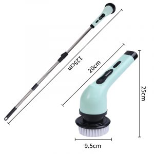 Brosse de nettoyage électrique 9 en 1, épurateur de nettoyage à rotation électrique, outils de nettoyage électriques, Gadgets de nettoyage pour salon, cuisine et salle de bains