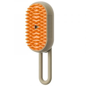 Brosse à vapeur pour chat, brosse vapeur pour chien 3 en 1, brosse électrique pour cheveux de chat, pour Massage, peigne de toilettage pour animaux de compagnie, peignes d&apos;épilation