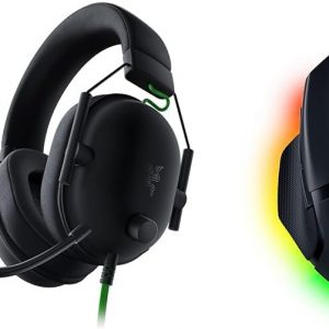 Razer BlackShark V3 - Casque sans Fil pour l’Esport - Haut-parleurs en Titane de 50mm - Micro HyperClear Amovible - THX Spatial Audio - Wireless 2,4Ghz & Bluetooth - Profils FPS - PC/Mac | Noir