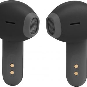 JBL Wave Flex, Écouteurs Intra-Auriculaires Sans Fil, Resistance à l&apos;Eau IP54 et IPX2, Technologie TalkThru et AmbientAware, Autonomie de 32 heures, en Noir