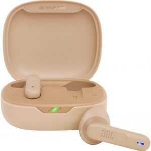 JBL Wave Flex, Écouteurs Intra-Auriculaires Sans Fil, Resistance à l&apos;Eau IP54 et IPX2, Technologie TalkThru et AmbientAware, Autonomie de 32 heures, en Noir