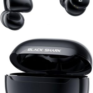 Black Shark Ecouteurs Bluetooth sans Fil avec Latence Ultra-Faible de 0,035s, Double Micro à Suppression du Bruit Ambiant, Bluetooth 5.3, Indice d’Étanchéité IPX5, Autonomie de 28h, Ecouteurs Gaming