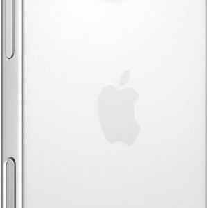 Apple iPhone 16 Pro 1 to - Titane Blanc + Coque en Silicone avec MagSafe - Denim