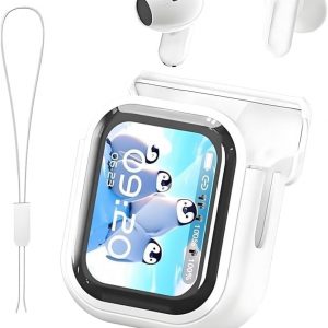 Écouteurs NE20, écouteurs de traduction 6.0 Pro NE20 en temps réel, écouteurs Bluetooth 5.4, écran LED, réduction intelligente du bruit de 48 dB, son stéréo HD, résistant à l&apos;eau IPX6 noir