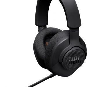 JBL Quantum 360 Casque gaming circum-auriculaire sans fil, double connexion 2,4 GHz et Bluetooth, autonomie 22 h, micro amovible, compatible avec plusieurs plateformes, violet