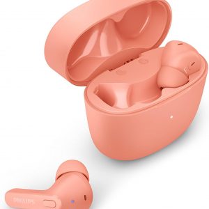 Philips TAT1209BK True Wireless in Ear Bluetooth Headphones - Small Buds. Great Value Natural Sound. Dynamic Bass, Pocket-Sized Charging Case, Clear Calls - Black