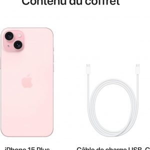 Apple iPhone 15 Plus 128 Go - Rose