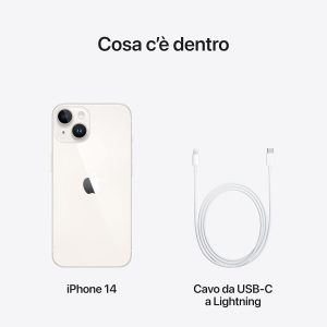 Apple iPhone 14, 512 Go - Starlight - Reconditionné