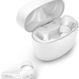 Philips TAT1209BK True Wireless in Ear Bluetooth Headphones - Small Buds. Great Value Natural Sound. Dynamic Bass, Pocket-Sized Charging Case, Clear Calls - Black