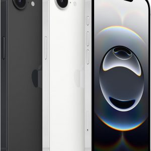 Apple iPhone 16e 128 Go : Conçu pour Apple Intelligence, Puce A18, Autonomie de Taille, Caméra Fusion 48 Mpx, Écran Super Retina XDR de 6,1 Pouces; Blanc