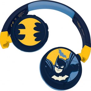 Lexibook - Disney Stitch - Casque Audio 2-en-1 Bluetooth & Filaire avec Micro et Bouton de contrôle, Pliable et Ajustable, Batterie Rechargeable Longue durée - HPBT010D