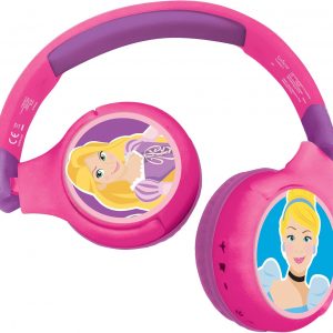 Lexibook - Disney Stitch - Casque Audio 2-en-1 Bluetooth & Filaire avec Micro et Bouton de contrôle, Pliable et Ajustable, Batterie Rechargeable Longue durée - HPBT010D