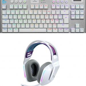 Logitech G G522 LIGHTSPEED casque gaming sans fil, LIGHTSYNC RVB, micro bande passante complète et audio synchronisé avancé, triple connectivité - LIGHTSPEED, Bluetooth, USB-A vers USB-C pour PC -Noir